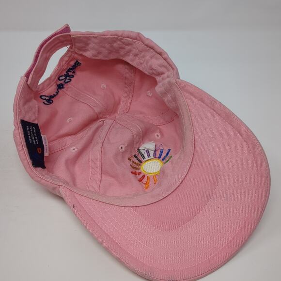 Born To Shine Strapback Baseball Cap Pink One Size Adjustable Embroidered Ha - Picture 8 of 10